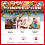 Sweet Gifting Easter Snack Box Variety Pack 40 Count - Assorted Snacks Variety Pack for Adults & Snack Boxes for Kids, Easter Care Package for College Students, Office, Birthdays & Back to School