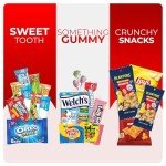 Sweet Gifting Easter Snack Box Variety Pack 40 Count - Assorted Snacks Variety Pack for Adults & Snack Boxes for Kids, Easter Care Package for College Students, Office, Birthdays & Back to School