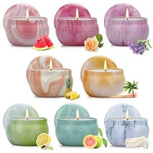 Scented Candles Gifts for Women, 8 Pack Candles for Home Scented, Soy Scented Candles for Home, Aromatherapy Candle Gifts Set for Stocking Stuffers, Christmas Day, Birthday, Valentine's Day