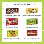 Movie Night Family Easter Basket For Teens & Adults - Easter Candy, Popcorn & Easter Movie Trays - Easter Baskets For Kids Already Filled & Easter Gifts by Cheshire Gifts
