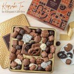 BONNIE AND POP - Chocolate Gift Basket, Gourmet Snack Food Box in Keepsake Tin, 2+ lbs of Chocolate, Great for Valentines Day, Birthday, Sympathy, Family Parties & Get Well - Bonnie & Pop