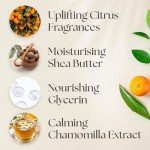 Nurture by Nature RELAX & UPLIFT Pamper Spa Kit – Mother's Day Gift – Spa Gift Basket with Bath Salts, Bath Bombs & Candle – Self-Care Kit – At-Home Spa Set for Special Occasions, Bath Set