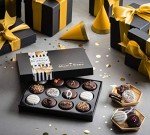 Birthday Gift Basket - Happy Birthday - Cookies and Creme Covered Cookies - Vegan Food Gift Box