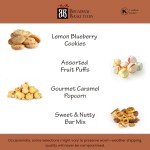 Broadway Basketeers Gourmet Food Gift Basket Tower Snack Gifts for Women, Men, Families, College, Appreciation, Thank You, Congratulations, Corporate