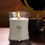 WoodWick Medium Hourglass Candle, Fireside Scent, Premium Soy Blend Wax, Crackles as it burns, Perfect for Gifting, 9.7oz