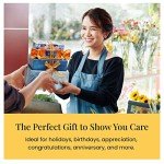 Broadway Basketeers Chocolate Food Gift Basket Tower Snack Gifts for Valentines Day, Women, Men, Families, College, Delivery for Birthday, Sympathy, Appreciation, Thank You, Get Well, Congratulations