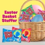 Ring Pop Easter Candy Lollipops, 20 Ct Variety Pack in Assorted Fruity Flavors, Bulk Individually Wrapped Hard Candy Lollipops For Easter Basket Stuffers, Party Favors, Treats and Gifts for Kids