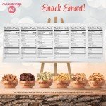 NUT CRAVINGS Gourmet Collection - Easter Mixed Nuts Heart Shaped Gift Basket, Love in A Box (6 Assortments) Romantic Arrangement Platter, Healthy Kosher USA Made Corporate