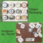 Snack Box Gift Basket, Birthday Gift for Men, Food Care Package, Unique Tins of Assorted Nuts, Snacks in Stunning Case - Treat for Men, Women, Dad, Friends, Family