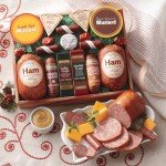 The Swiss Colony 14 Country Favorites - Assorted Ham, Summer Sausages, Mini Beef Sticks, Cheese Bars & Wedges, Mustards, & Candies, Cheese and Sausage Gift Basket, Charcuterie Food Box, Meat Gifts