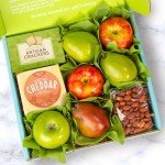 A Gift Inside Perfect Pairings Deluxe Fruit, Cheese and Gourmet Box