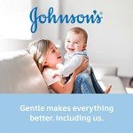 Johnson's First Touch Baby Gift Set, Baby Bath, Skin & Hair Essential Products, Kit for New Parents with Wash & Shampoo, Lotion, & Diaper Rash Cream, Hypoallergenic & Paraben-Free, 4 items