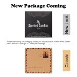 Scented Candles Set | Men Candle Set, Scented Candles for Home, Gifts for Men Aromatherapy Gift Set - 4 Pack Manly Gifts Soy Candle of Leather/Smoke & Vanilla/Oak/Lavender