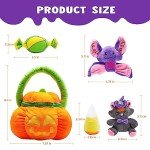 JOYIN Baby's Pumpkin Halloween Playset with 8 Fun Play Pieces, Halloween Theme Decoration, School Classroom Supply, Party Favor Supplies, Goodie Bags Stuffers Fillers, Toy and Prizes, Treats Gifts