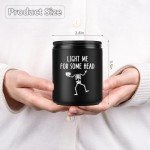 Fairy's Gift Scented Candle, Gifts for BF, BF Gifts, I Love You Presents for Him, Spooky Birthday, Goth Fathers Day, Boo Basket Stuffers, Anniversary, Funny Skull Presents for Boyfriend, Husband, Him