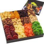 Jumbo Nuts and Dried Fruit Gift Basket, Gourmet Snack Box,in Display Box, Gift Set For Fathers Day, Birthday Party, Care Package, Sympathy, Healthy Gift, Gift for Men and Women. Kosher - Snackberry (Premium)
