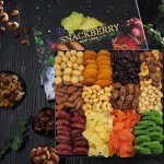 Jumbo Nuts and Dried Fruit Gift Basket, Gourmet Snack Box,in Display Box, Gift Set For Fathers Day, Birthday Party, Care Package, Sympathy, Healthy Gift, Gift for Men and Women. Kosher - Snackberry (Premium)