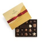 Godiva Chocolatier Assorted Chocolate Gift Box, Creamy Milk Dark, and White Chocolates for Loved Ones, Gourmet Valentine Box of Chocolate for Gift Basket, Candy Variety Pack, 18pc
