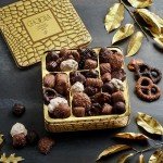 Chocolate Gift Basket, Gourmet Chocolates Variety Snack Box, Assorted Food Arrangement Platter, Birthday Present, Holiday, Corporate Parties, Sympathy, Candy Gifting Idea, Him, Her, Men, Women, Family (Gold Delight)