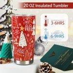 Christmas Gifts, Gift Baskets for Women Men, 2024 Unique Christmas Gift Sets Xmas Presents Ideas Box with Tumbler and Blankets for Her Him Mom Coworkers Best Friend Wife Daughter Sister