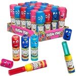 Push Pop Easter Candy for Party Favors, 24 Count Variety Candy Lollipops, Fun Push Pop Lollipop Gift Baskets, Easter Baskets, Birthdays