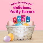 Push Pop Easter Candy for Party Favors, 24 Count Variety Candy Lollipops, Fun Push Pop Lollipop Gift Baskets, Easter Baskets, Birthdays