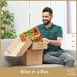 NUT CRAVINGS Gourmet Collection - Easter Dried Fruit & Mixed Nuts Gift Basket in Reusable Wooden Tray + Ribbon (12 Assortments) Arrangement Platter, Healthy Kosher Corporate