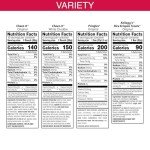 Kellogg's Cheez-It, Pringles & Rice Krispies Treats Snacks Mega Variety Pack, 30.1oz Box (30 Count)