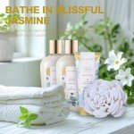 spa luxetique Spa Gift Baskets for Women - Gift Set for Women,15pcs Luxury Relaxing Spa Kit with Bath Bombs, Birthday Gifts Body and Bath Set