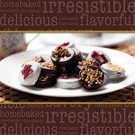 Easter 6 Chocolate Cookies Gift Basket, Gourmet Covered Candy Gift Box for Food Delivery, Spring Candy Treats Basket Stuffer Ideas for Wife, Husband, Girlfriend, Boyfriend