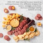 Hickory Farms Signature Beef Meat and Cheese Gift Basket (Extra Large) - Food Gift Box | Charcuterie Board Food | Sausage and Cheese | Father's Day Gift | Mother's Day Gift | Christmas Gift Basket | Holiday Gift Basket | Housewarming Gift | Gourmet Food Gift Basket | Sausage and Cheese Gift Set | Sympathy Gift | Food Care Package