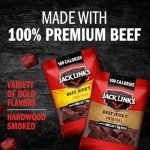 Jack Link's Beef Jerky Variety Pack Includes Original and Teriyaki Jerky, Bulk Proetin Snack Pack, Good Source of Protein, Meat Snacks Made with 100% Beef, Individual Bags 1.25 Oz (Pack of 9)