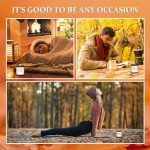 Fall Candle Set | 4 Pack Scented Candles for Home - Candle Gifts for Women Men, Soy Candles Home Scented | Autumn Fragrance of - Apple Pie/Cinnamon/Harvest/Wreath