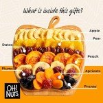 Dried Fruit Gift Basket - Healthy Huge Assortment of Dried Fruit - Gourmet Holiday Gift - Great for Birthday, Anniversary, Sympathy, Corporate Tray, Mom, Dad by Oh Nuts