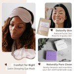 Natural Amor Handmade Spa Gift Set, Relaxing 5pcs Self Handmade Skin Care Sets Gift Package for Women, Birthday Gift, Natural Gift Idea,Spa Gifts for Women