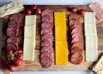 Direct From Wisconsin Deluxe Meat and Cheese Charcuterie Gift Box - Meat and cheese made in small batches