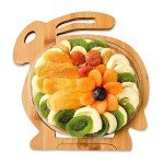 Easter Gift Basket, Healthy Assorted Dried Fruit and Nut Natural Snack Gift Tray, Easter Egg Food Tray, Office, Men, Woman, Him, Her, Kids, Children, Families, Bonnie and Pop