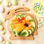 Easter Gift Basket, Healthy Assorted Dried Fruit and Nut Natural Snack Gift Tray, Easter Egg Food Tray, Office, Men, Woman, Him, Her, Kids, Children, Families, Bonnie and Pop