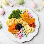 Easter Gift Basket, Healthy Assorted Dried Fruit and Nut Natural Snack Gift Tray, Easter Egg Food Tray, Office, Men, Woman, Him, Her, Kids, Children, Families, Bonnie and Pop