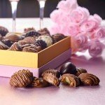 Chocolate Gift Box with Assorted Gourmet Chocolate - Pink Floral Gift Box - Food Gift Basket for Women - Birthday, Thank You, Present Idea for Her, Holiday Gift