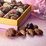 Chocolate Gift Box with Assorted Gourmet Chocolate - Pink Floral Gift Box - Food Gift Basket for Women - Birthday, Thank You, Present Idea for Her, Holiday Gift