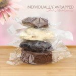 Chocolate Gift Box with Assorted Gourmet Chocolate - Pink Floral Gift Box - Food Gift Basket for Women - Birthday, Thank You, Present Idea for Her, Holiday Gift