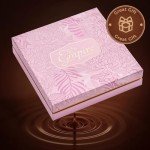 Chocolate Gift Box with Assorted Gourmet Chocolate - Pink Floral Gift Box - Food Gift Basket for Women - Birthday, Thank You, Present Idea for Her, Holiday Gift