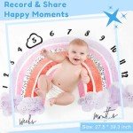 iAOVUEBY Baby Gift Set for Newborn, New Baby Boy Gift Basket, Newborn Essentials Hat Onesie Bear Toys Keepsake Blanket Infant Diaper Changing Pad Bibs, Baby Shower Gifts for Boys