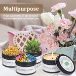 9 Pack Scented Candles Gift for Women and Men, Aromatherapy Candle Set for Home Scented, Small Candle Gift Set Basket for Boyfriend dad him Friend boss Mother Birthday Christmas Thanksgiving