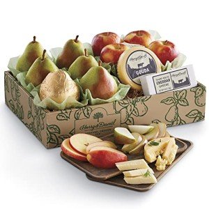 Harry & David Classic Pears, Apples, And Cheese Gift,classic Cheese And Fruit Basket, Gift Basket With Fruit, Cheese And Pear Gift Basket, Gift Basket For All Occasions