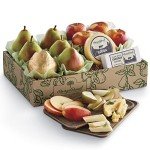 Harry & David Classic Pears, Apples, And Cheese Gift,classic Cheese And Fruit Basket, Gift Basket With Fruit, Cheese And Pear Gift Basket, Gift Basket For All Occasions