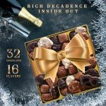 Gourmet Chocolate Gift Box | Assorted Chocolates Variety Snack Basket, Food Arrangement Platter, Birthday Present, Holiday, Corporate Parties, Sympathy, Candy Gifting Idea, Him, Her, Men Women, Family