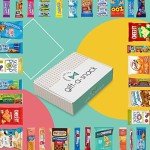 Gift A Snack - Easter Snack Box Variety Pack Care Package + Greeting Card (40 Count) Birthday Sweet Treats Gift Basket, Candies Chips Crackers Bars