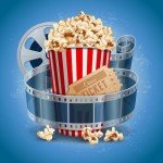 Movie Candy Popcorn Snacks Basket - Movie Night Supplies - Snack Box Care Package Gift Baskets - Binge Watching - Date Night - Family, Couples, Kids, Dates, Students, Birthday by The LakeHouse